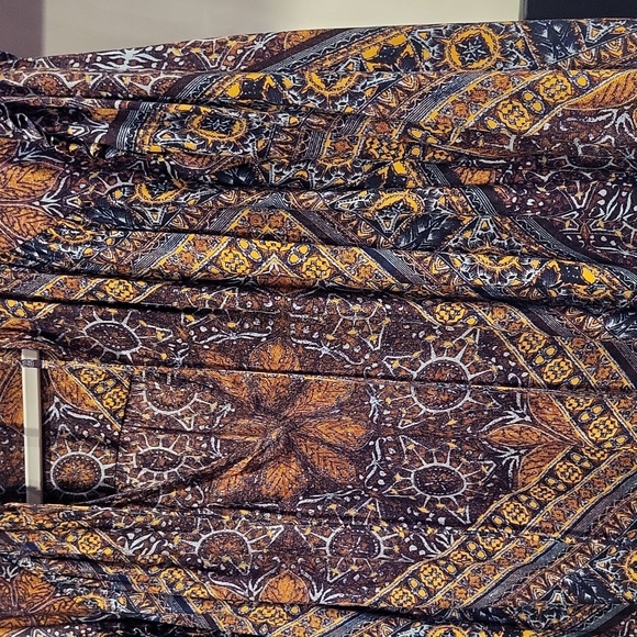 Free People Little Runaway Geometric Medallion Print Top. - Picture 4 of 4